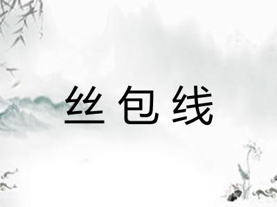 丝包线 丝包线