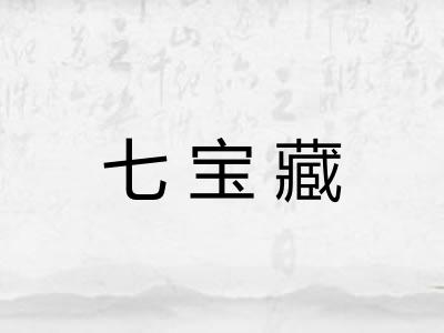 七宝藏 七宝藏