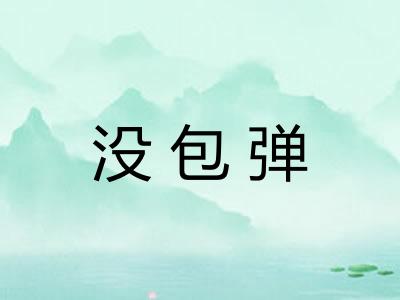 没包弹 没包弹