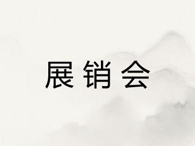 展销会 展销会