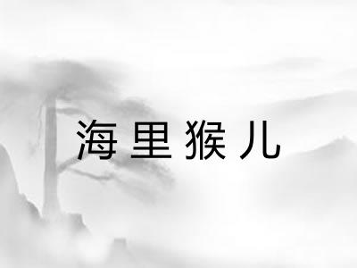 海里猴儿 海里猴儿