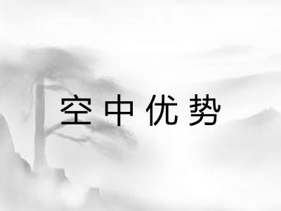 空中优势 空中优势