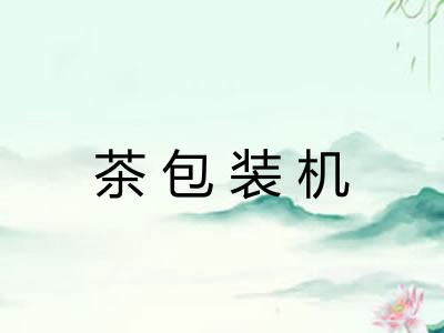 茶包装机