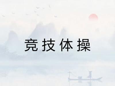 竞技体操