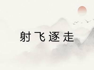 射飞逐走 射飞逐走