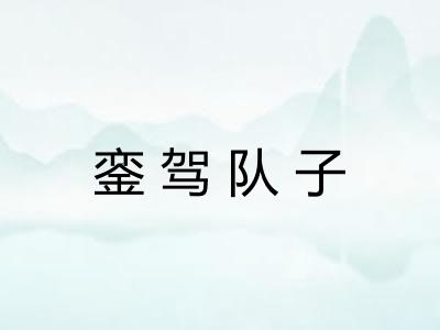 銮驾队子 銮驾队子