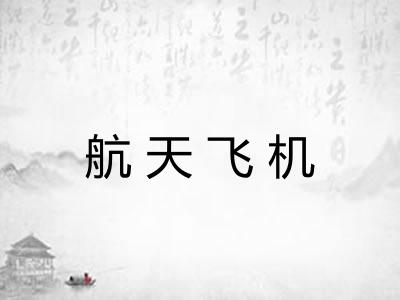 航天飞机 航天飞机