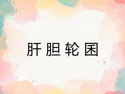 肝胆轮囷 肝胆轮囷