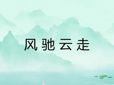 风驰云走