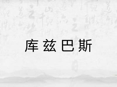 库兹巴斯 库兹巴斯