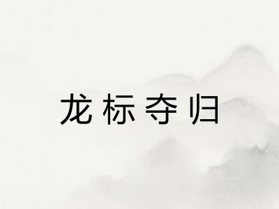 龙标夺归 龙标夺归