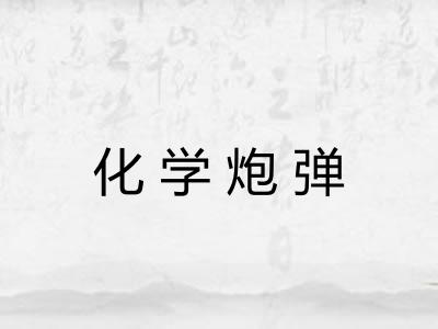 化学炮弹 化学炮弹