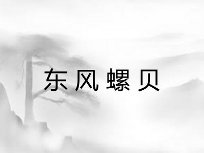 东风螺贝 东风螺贝