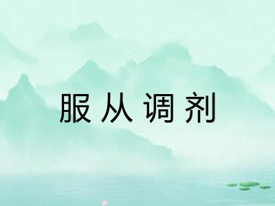 服从调剂
