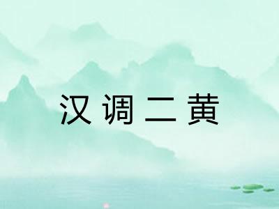 汉调二黄