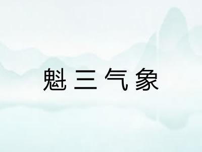 魁三气象 魁三气象