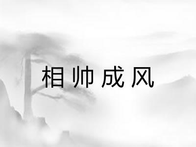 相帅成风