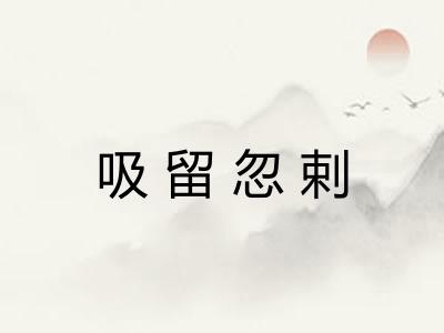 吸留忽剌 吸留忽剌