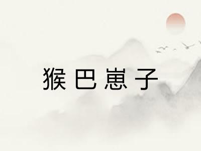 猴巴崽子 猴巴崽子