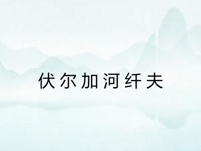 伏尔加河纤夫 伏尔加河纤夫